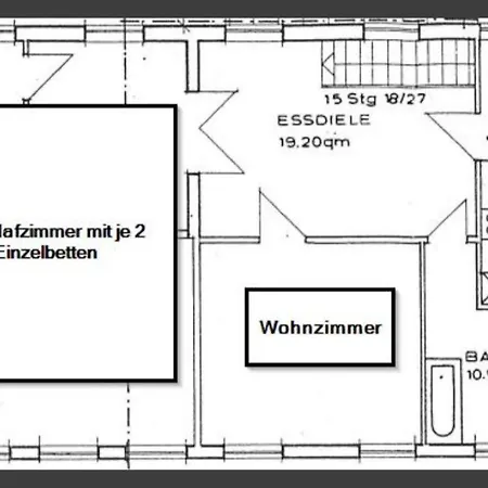 Quarto em Acomodações Particulares Monteurzimmer An Der Schlei