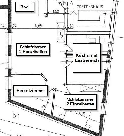 Monteurzimmer An Der Schlei Quarto em Acomodações Particulares Rabenkirchen-Faulück